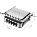 Miniatyrbild 2 av 2: Ufesa Everest Digital Electric Grill, Panini Press, 2000W kontaktgrill, 5 fördefinierade program, pekskärm,