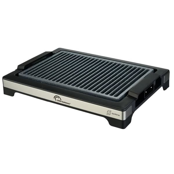 Elgrill LITTLE BALANCE - Easy Nopifas - Grillyta 38 x 25 cm - Mikrokermikbeläggning utan PFAS - 2000W