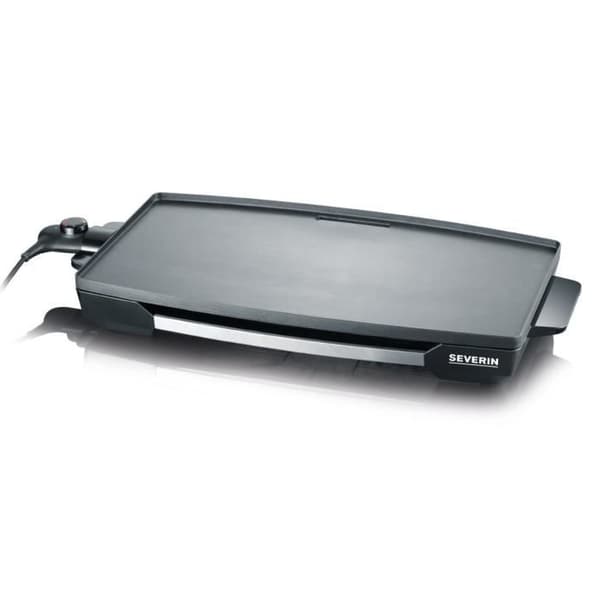 Plancha SEVERIN - KG2397 - Tillagningsyta 32,5x59,5cm - Non-stick gjutjärnplatta - 2200W