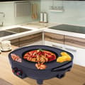 Miniatyrbillede 2 af 4: 2-i-1 Grill Hotpot, 2000W Effekt, 3L Kapacitet, Egnet til 5-6 Personer,Ja