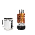Miniatyrbillede 1 af 4: Elektrisk Rotisserie Grill, 1000W Effekt, Rustfrit Stål Konstruktion
