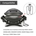 Miniatyrbild 3 av 6: Elektrisk Värme för Grill - Ersättningsvärmeelement för Grillar - 2200W, Kompatibel med Weber 66631 Weber Q140 Q1400