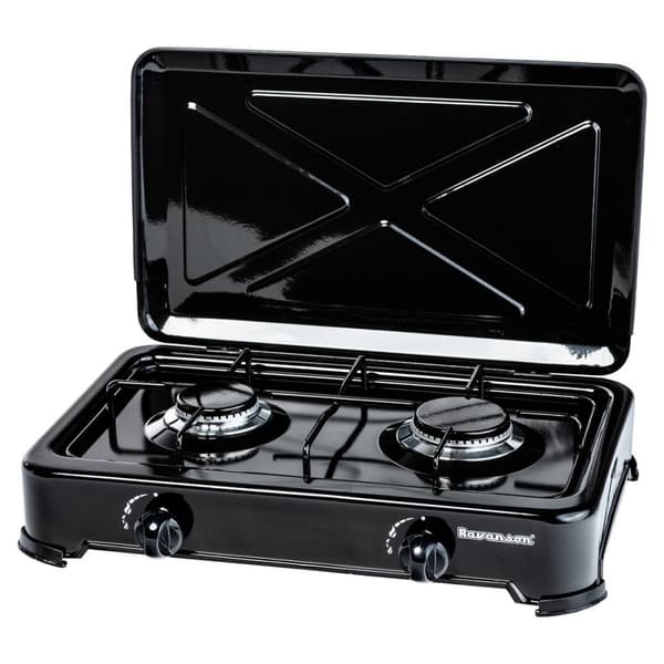 Gasplade Ravanson K-02TB 46,9 cm Sort