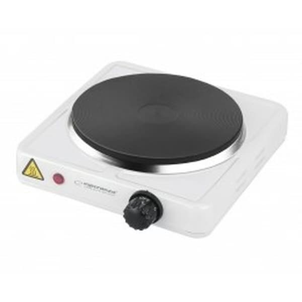 Elektrisk Varmeplade Esperanza EKH002W Hvid Sort