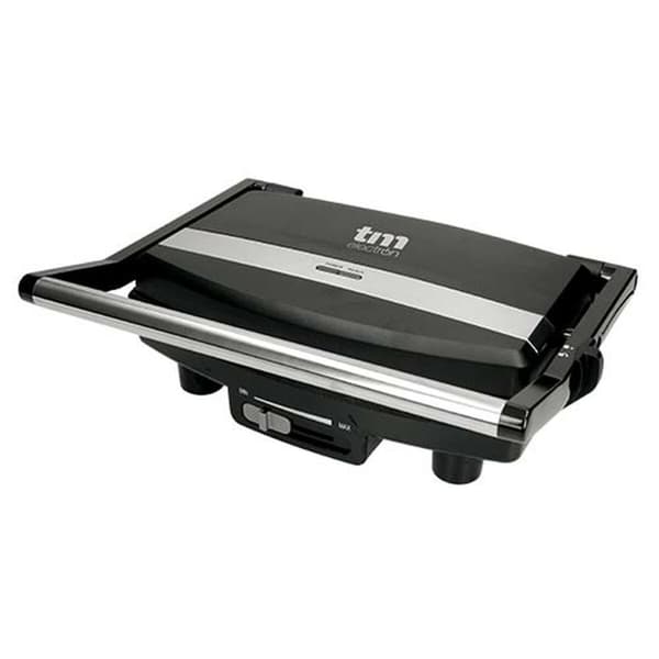 Grill-kogeplade TM Electron 1500 W 28 x 19 cm Stål