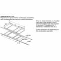 Miniatyrbillede 3 af 3: Plade i glaskeramik BOSCH PKF375FP2E 3500W 3500 W (30 CM)