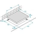 Pikkukuva 4 / 4: Lasikeraaminen keittolevy BEKO HIC63402T 60 cm 58 cm 5700 W