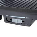 Miniatyrbillede 5 af 9: Grill-kogeplade TM Electron 1500 W 28 x 19 cm Stål