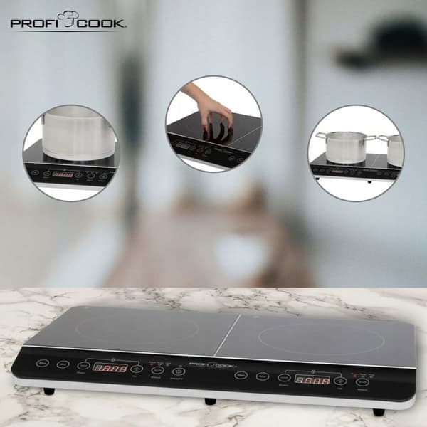 Induktiolevy Clatronic PC-DKI 1067 60,5 cm 3500 W