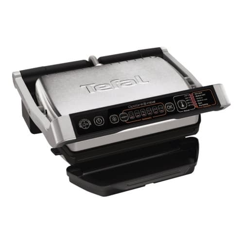 Tefal OptiGrill+ GC706D34 - grill - rostfritt stål/svart