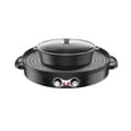 Miniatyrbillede 2 af 2: Elektrisk Hot Pot, 2200W Effekt, Dobbelt Temperaturkontrol,sort