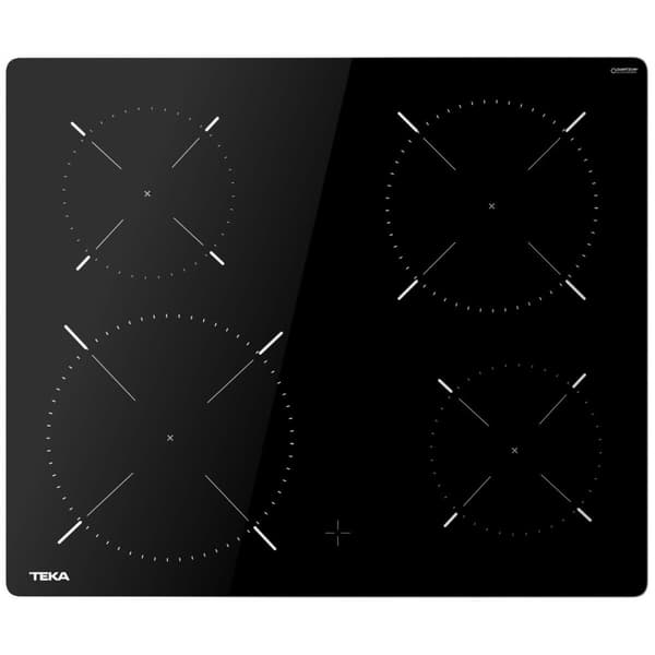 Plade i glaskeramik Teka TTC64010CRD 60 cm 6300 W Sort