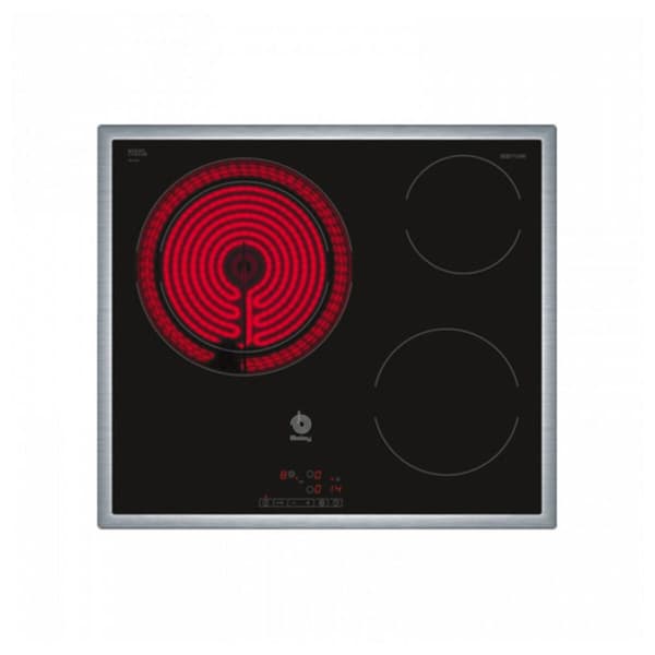 Plade i glaskeramik Balay 3EB715XR 60 cm 60 cm Sort
