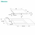 Miniatyrbillede 1 af 3: Induktionsplade Hisense