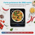 Miniatyrbillede 3 af 6: Plade Medion Sort 2000 W