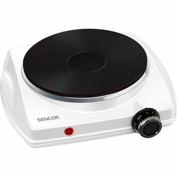 Elektroninen Keittolevy Sencor SCP 1503WH-EUE4 Valkoinen Musta 1500 W Valkoinen