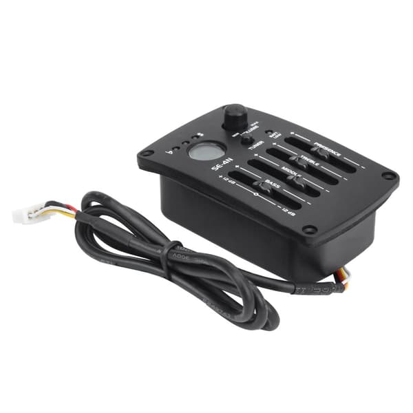 EQ Equalizer Pickup Akustisk gitarr 4-bands förförstärkare Musikinstrumenttillbehör SE‑4N
