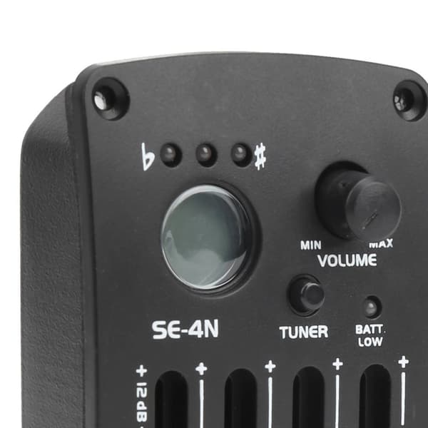 EQ Equalizer Pickup Akustisk gitarr 4-bands förförstärkare Musikinstrumenttillbehör SE‑4N
