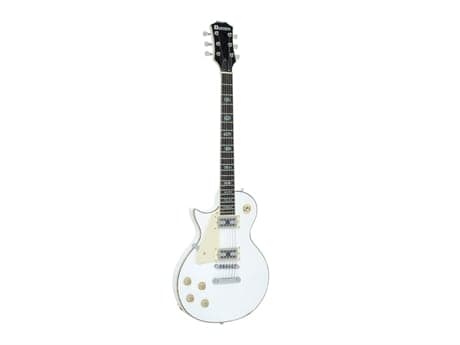 DiMavery LP-700L Elgitarr, LH, vit DIMAVERY LP-700L E-Guitar, LH, white