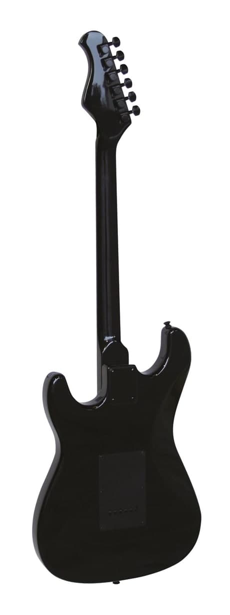 DIMAVERY ST-203 E-Guitar, gothic black