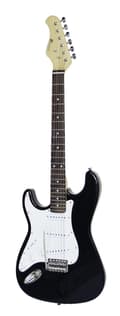 Miniatyrbild 1 av 6: DIMAVERY ST-203 E-Guitar LH, black