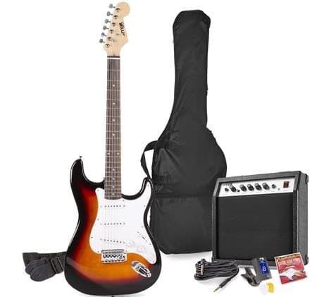 MAXMusic GigKit Elektriskt Gitarr set, Sunburst