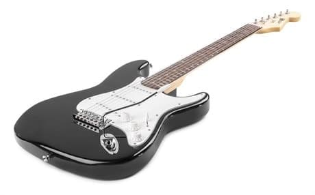 MAXMusic GigKit Elektrisk gitarr set, svart