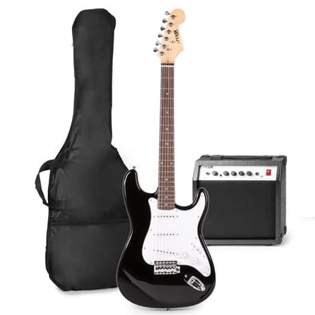 Elgitarrpaket MAXMusic GigKit Svart MAXMusic GigKit Elektrisk gitarr set, svart