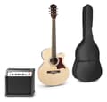 Miniatyrbild 11 av 11: MAXMusic ShowKit Elektrisk gitarr stålsträngar, Naturell