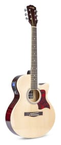 Miniatyrbild 2 av 11: MAXMusic ShowKit Elektrisk gitarr stålsträngar, Naturell
