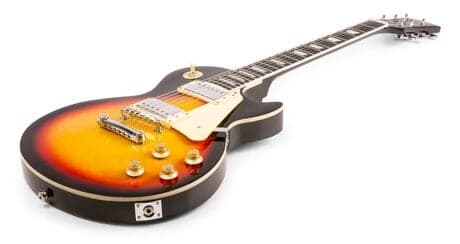 Max Gigkit LP Elgitarr - komplett set med 40 W Peak effekt förstärkare och tillbehör - Sunburst