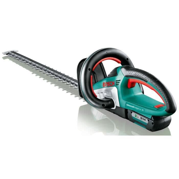 BOSCH trådlös häcktrimmer AdvancedHedgeCut 36 - 1 batteri 36 V 2 Ah