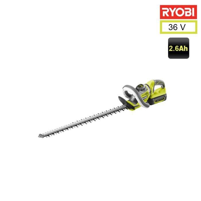 RYOBI hækstrimmer 60 cm - 36V - 1x2,6Ah løve