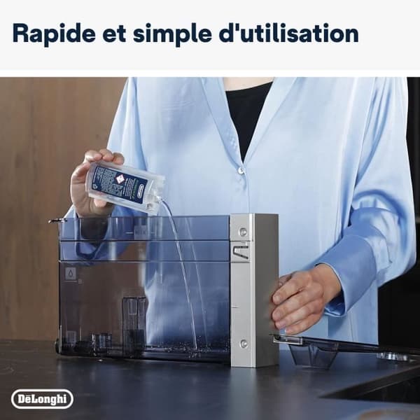 DELONGHI 5513296011 ECODECALK MINI - avkalkare för kaffebryggare - 2 x 100 ml