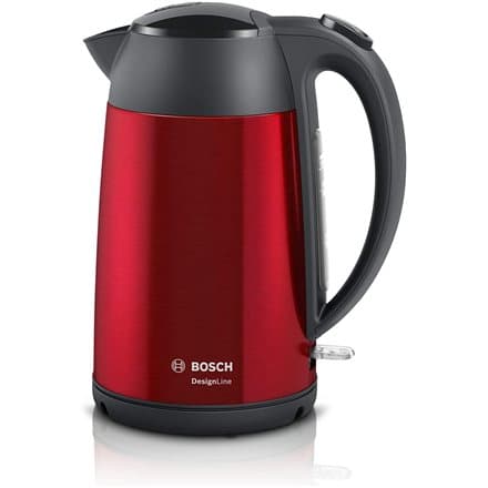 Bosch TWK3P424 electric kettle 1.7 L 2400 W Grey, Red