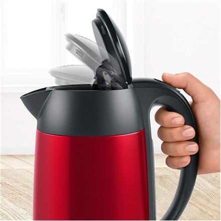 Bosch TWK3P424 electric kettle 1.7 L 2400 W Grey, Red