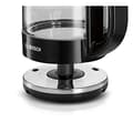 Miniatyrbilde 4 av 6: Bosch TWK70B03 electric kettle 1.7 L 2400 W Black, Transparent