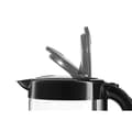 Miniatyrbilde 5 av 6: Bosch TWK70B03 electric kettle 1.7 L 2400 W Black, Transparent