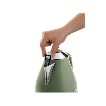 DeLonghi KBOV 2001.GR electric kettle 1.7 L Green 2000 W