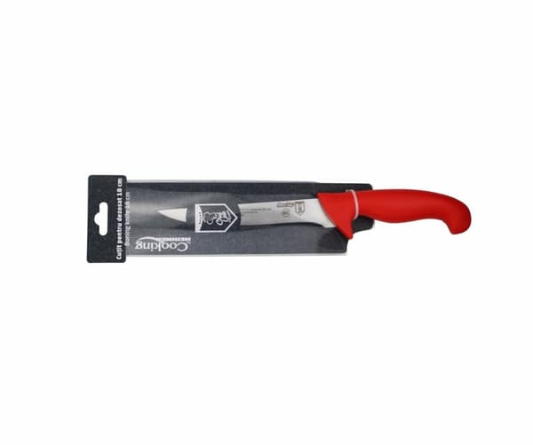 CUTIT  DEZOSAT PROFESIONAL 18 CM, ROSU