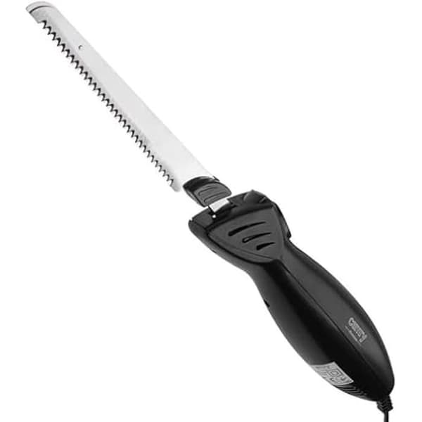 Elektrisk kniv - CAMRY - CR 4513 - Rostfritt stål - 2 uppsättningar knivar - Förvaringslåda