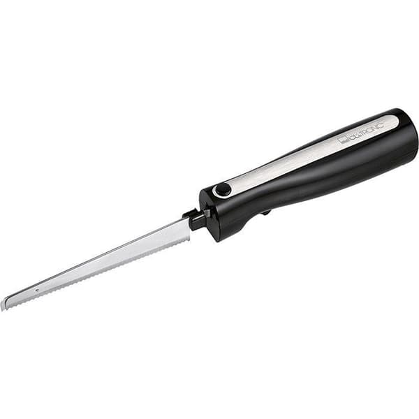 Clatronic EM 3702 elektrisk kniv Svart Svart, Silver