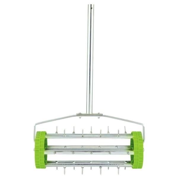 Draper Tools Pyörivä nurmikon ilmaaja piikeillä 450 mm vihreä