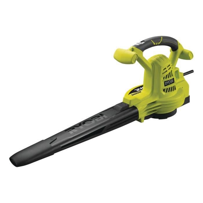 RYOBI Blæser 3.000 W - 2 i 1 - 375 km / t