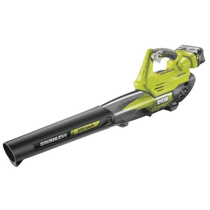 RYOBI 18V 1 bat 4 Ah børsteløs turboJet-blæser - RY18BLXA-140