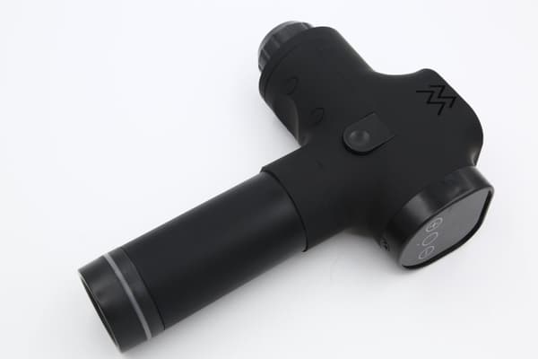 INF Massagepistol för professionell massage 6 växlar Svart