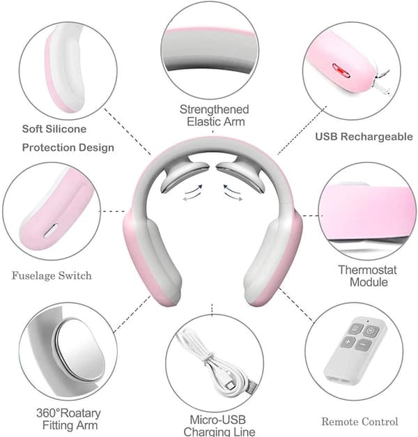 Smart Electric Massager for Neck and Shoulder