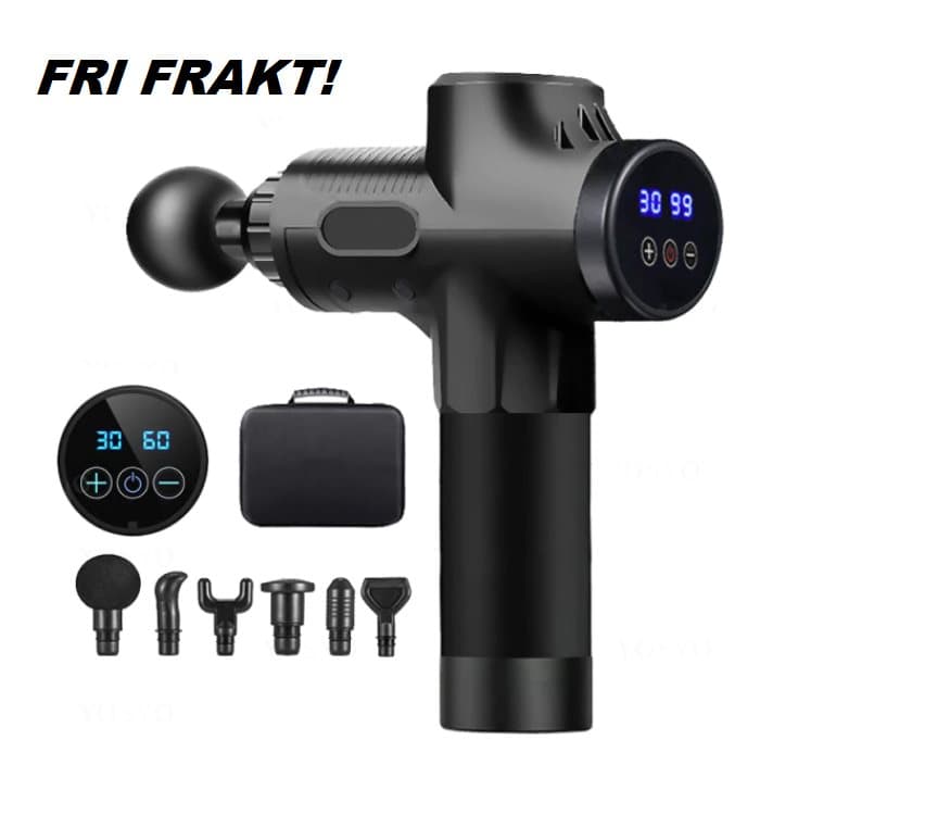 Massage pistol MAX (svart)