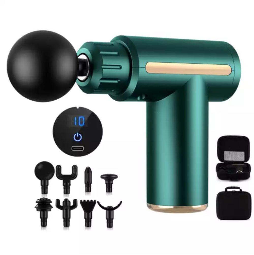 MINI Massagepistol AA800 MINI PRO - Massage Gun - Grön