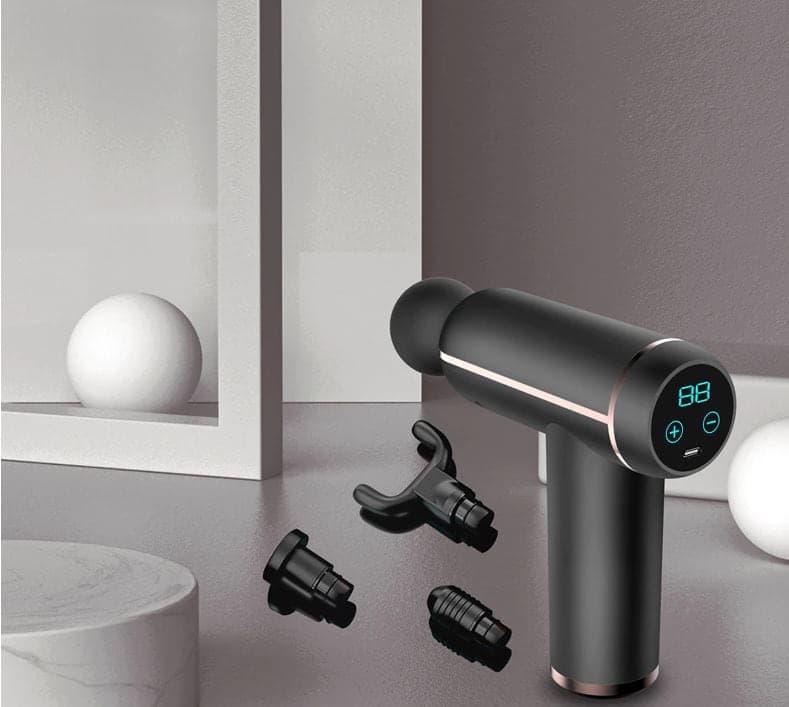 Massagepistol djup fascia med LCD-skärm